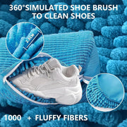 JIAOYUNLILI Shoe Washing Machine Bag Laundry Bag, Sneaker Washing Bag, 7 x 15 inch, (Blue 2pcs)