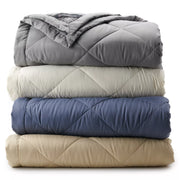 Cuddl Duds Down-Alternative Blanket, Light Grey, Full/Queen