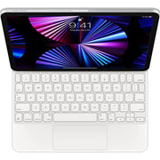 Apple MJQJ3LL/A Apple Magic Keyboard for iPad Pro 11 inch (3rd, 2nd and 1st Generation) and iPad Air (5th and 4th Generation) US English White