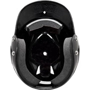 Rawlings 2022 Coolflo Molded Youth Batting Helmet With Face Guard (Black)