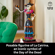 LEGO Ideas La Catrina Building Set, 1,212 Pieces, Multicolor, Adult Collectible, 6589589
