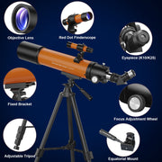 BEBANG Telescope for Adults High Powered, 90mm Aperture 500mm