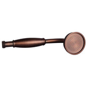 Barclay Elephant Spout Tub Deck Faucet with Handheld Shower Hose Mounts Metal Lever Handles Oil Rubbed Bronze