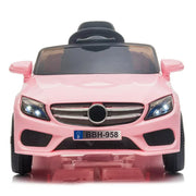 UBesGoo 12V Electric Ride on Car Toy, Pink