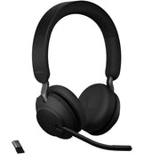 Jabra 7LK709 Evolve2 65 USB-A UC Stereo Wireless Headset / Music Headphones, Black