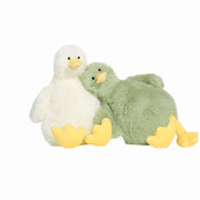 Nouveau Haven Cute Duck Plush Toy, Soft Yellow Stuffed Animal Pillow, Huggable Cuddle Buddy for Kids and Adults