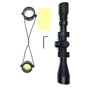 Gamo 3-9x40 Rifle Scope, Variable Zoom, 40mm Objective Lens, Ambidextrous, Black - Material: Aluminum