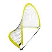 Athletic Works 544.1956373 Portable Pop up Soccer Net with Carry Bag 6ft Yellow and Black