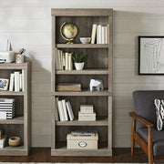 Better Homes & Gardens 423733 Glendale 5 Shelf Bookcase, Rustic Gray Finish