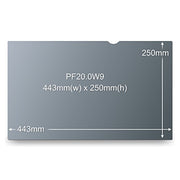 3M PF20.0W9 Privacy Filter for LCD Monitor