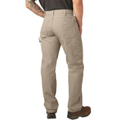 Dickies Mens Relaxed Fit Straight-Leg Duck Carpenter Jeans, Desert Sand, 42W x 34L, 1939RDS