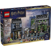 LEGO Harry Potter Knockturn Alley Wizarding Shops Building Toy with 8 Minifigures, 788 Pieces, Multicolor, 6588718