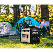 Pulsar PGD40ISCO 4000W Super Quiet Inverter Gasoline Powered Generator with Recoil Start and CO Shutdown