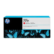 Hewlett Packard 771A Chromatic Red Ink Cartridge, 775ml, Compatible with DesignJet Z6200 Z6600 Z6800, B6Y16A