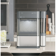 GE Appliances XPIO13SCSS GE Profile Opal 2.0 | Countertop Nugget Ice Maker with side tank | Ice Machine with WiFi Connectivity | Stainless Steel