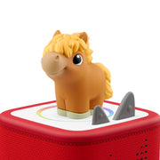 Tonies My First Farm Set, 3-Pack Soft Squeezable Audio Figurines with Cow, Pig, Horse, Silicone, Ages 1+