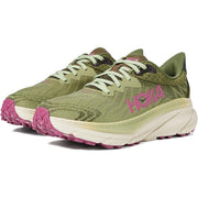 HOKA Challenger ATR 7 Trail Running Shoes for Ladies - Forest Floor/Beetroot - 9M