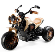 Bruce&Shark T021-005-Brown Kids Electric Motorcycle Ride On Toy, Brown