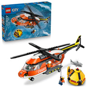 LEGO City Coast Guard Helicopter Building Toy, 551 Pieces, Multicolor, Ages 7+, 6585656