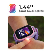 iTech iTech Jr. 4 Junior Kids Smartwatch for Girls, Pink Case w/Silicone Strap, 1.44in TFT LCD Touchscreen