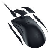 Razer DeathAdder V4 Pro Lightweight Wireless Gaming Mouse, 56g, Focus Pro 45K Optical Sensor, Optical Scroll Wheel, Gen-4 Optical Switches, 150 Hr Battery, Black