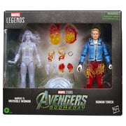 Hasbro Marvel Legends Series Invisible Woman & Human Torch Action Figure Two-Pack, 6 in Scale, Avengers Doomsday Movie