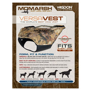 MOMarsh 34128 VersaVest Dog Vest, Gore Optifade Waterfowl Marsh
