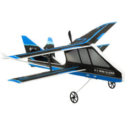 WLtoys Biplane Radio-Controlled 2.4GHz CM23 Black - Blue - High Quality