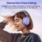 VEAT00L BT1632 Bluetooth Headphones Over Ear, 65Hrs Playtime Wireless Headphones