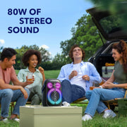 Soundcore A33A1Z11 Rave Neo 2 Portable Speaker with 80W Stereo Sound