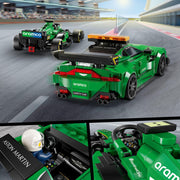 LEGO 76925 Speed Champions Aston Martin Safety Car & AMR23 Racing Car Toy, 2 Vehicles Included, 564 Pieces