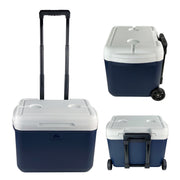 Ozark Trail OT-30Q-US-R-DGR 30 Quart Capacity Hard Side Wheeled Cooler, 42-Can, Dark Green