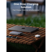 Ugreen 20000mAh 100W Nexode Power Bank, USB C 3-Port PD Fast Charging, Digital Display, Compact Lightweight Design, 25188