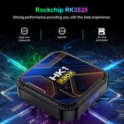 Susay Android TV Box HK1 K8S, 4GB RAM, 64GB ROM, 6K Ultra HD, H.265 Decode, Dual Band WiFi, Bluetooth 5.0, Media Streaming Player