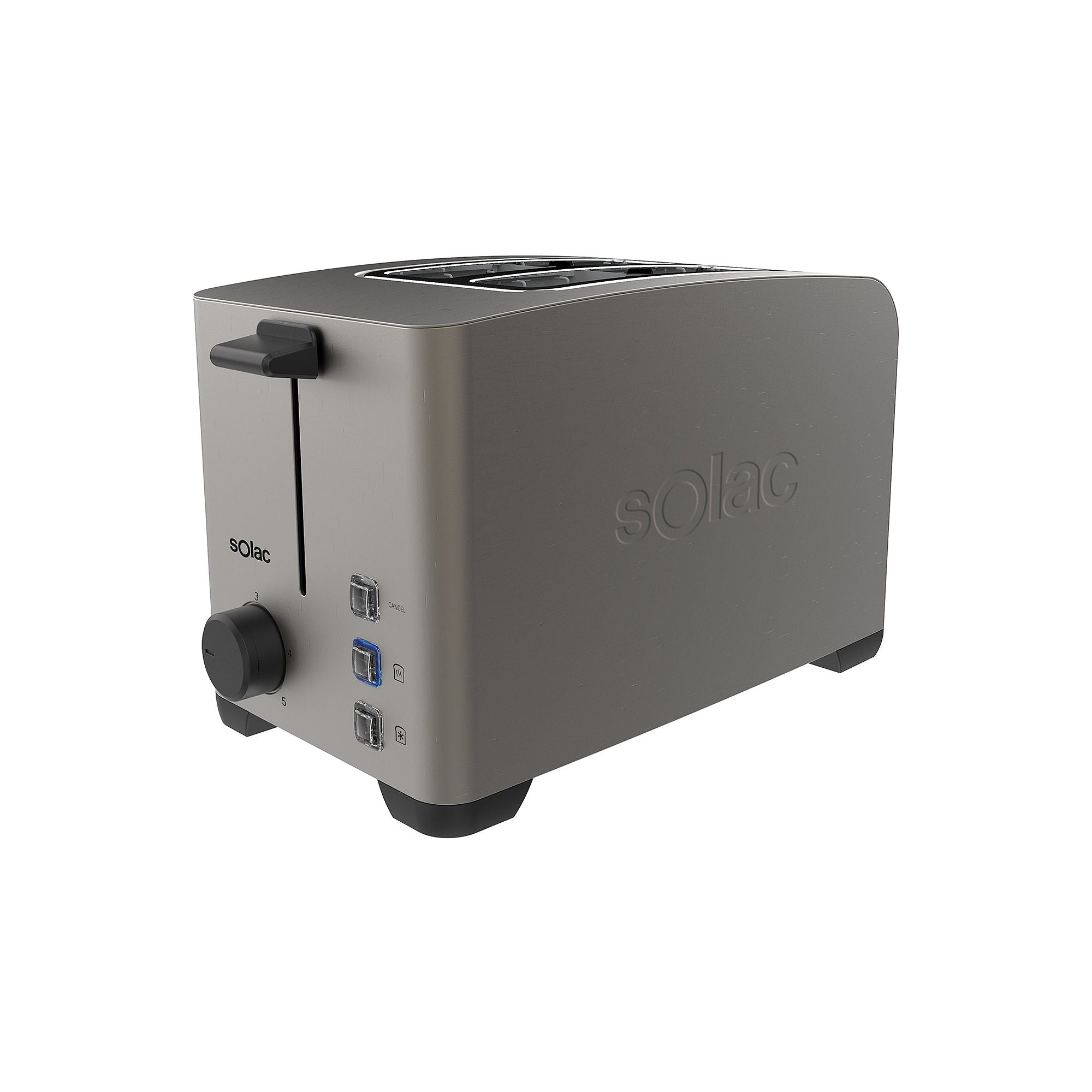 Vips Toaster Solac My Toast Ii Legend 2-Slice Toaster S8012D - STAINLESS-STEEL ONE ...