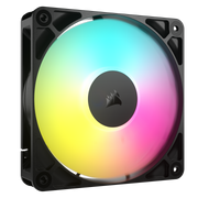 Corsair RS120 ARGB PWM 120mm Computer Cooling Fans Triple Pack, Magnetic Dome Bearing, Daisy-Chain 4-Pin PWM and +5V ARGB Connections, Concentrated AirGuide Cooling