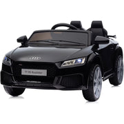 Outfunny Audi-TT RS Kids Ride On Car, Licensed Audi TT 12V Electric Car Toy with Remote, LED Light - Black