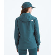 The North Face Shelbe Raschel Women's Fleece Hooded Jacket, WindWall Wind Resistant, Water Repellent, Soft Low-Pile Fleece Lining, Space, Large, NF0A84JJ
