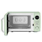 Magic Chef Retro Countertop Microwave, 0.7 Cu Ft, 700W, Mint Green, MC77CMM