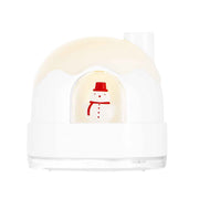 Uheoun Humidifier New Igloo Silk Screen Gift Snowman Doll