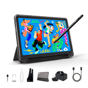 UGEE UT2 Fun Standalone Drawing Tablet, 10.36 Inch 2K NanoMatte Display, MediaTek Octa-Core Processor, 6GB RAM, 128GB Storage, Rechargeable Stylus with 4096 Pressure Levels, Android 14