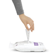 simplehuman Code E Custom Fit Drawstring Trash Bags, Extra Thick Double-Seamed, 50% Recycled Plastic, 20 Liter, 60 Count, White, CW0255