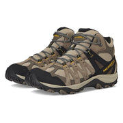 Merrell J037143z Accentor 3 Mid Vent Waterproof Hiking Boots for Men - Boulder/Old Gold - 10.5M