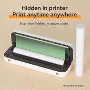 Jeree A4 Thermal Printer Paper, 4 Rolls, 8.3 in Wide x 23 in Length, BPA-Free, Waterproof, Jam-Free Design, Compatible with PeriPage A40 M08F MT810