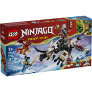 LEGO Ninjago Zilvar and Grimtak Dragon Beast Building Kit, 232 Pieces, Ages 7+, 6585684