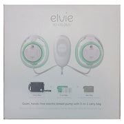 Elvie EB01-02-PLUS Stride Plus Hands-Free, Hospital-Grade Electric Breast Pump - White