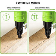 Greenworks 24V 18GA Brushless Cordless Brad Nailer with Tool-Free Jam Release, LED Worklight, Lightweight Design, 94713469