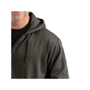 Berne Heritage Thermal-Lined Full-Zip Hooded Sweatshirt - Charcoal - M