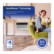 Friedrich Chill Premier 6,000 BTU Smart Wi-Fi Window Air Conditioner, 8-Way Airflow, QuietMaster Technology, Washable Filter, White