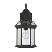 Savoy House 5-0633-BK, Kensington Wall Mount Lantern, Textured Black